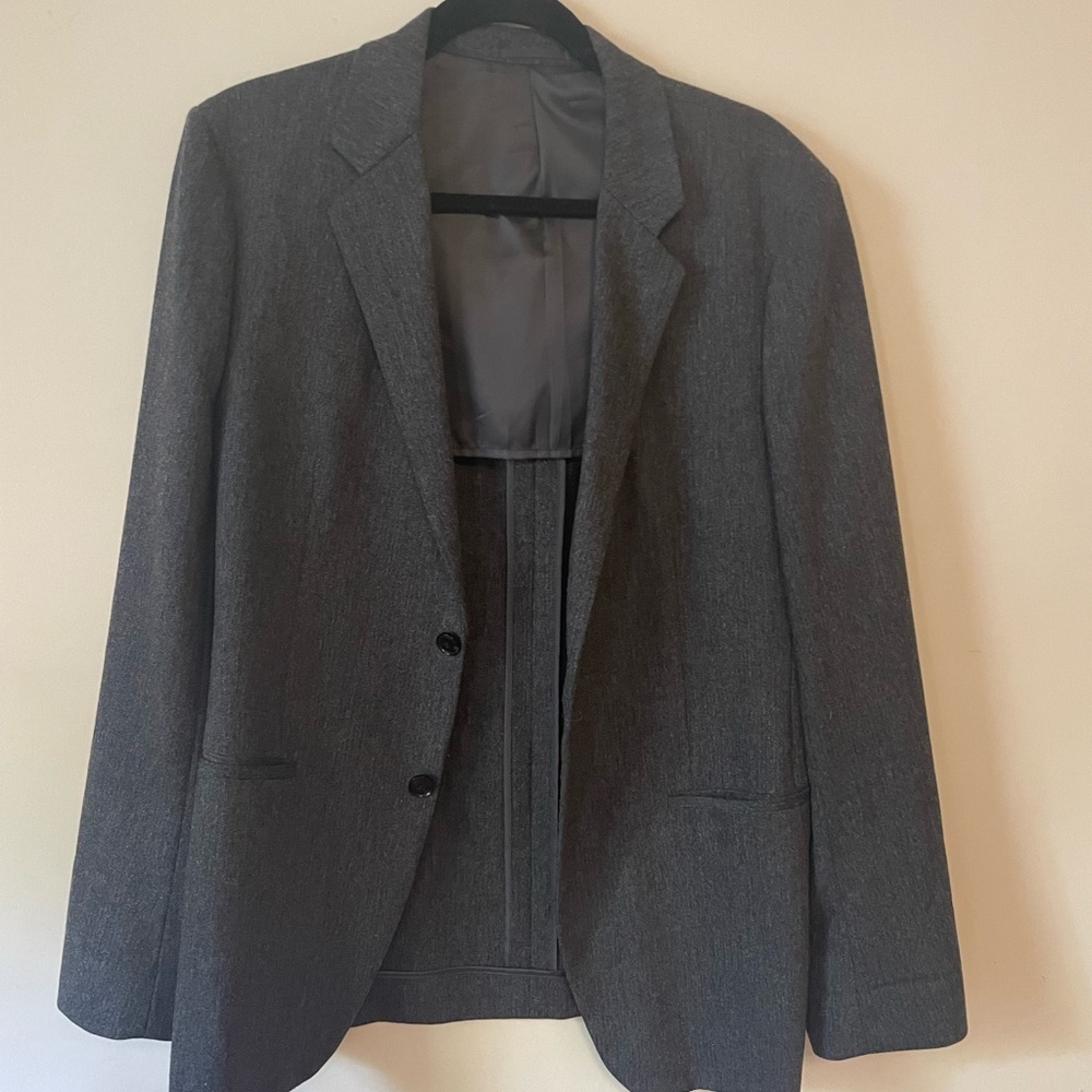 Theory Charcoal Gray Men's Blazer